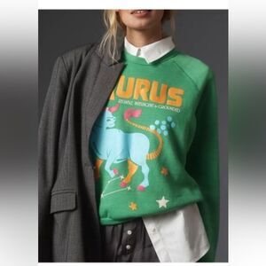 Anthropologie The Carolita Zodiac Sweatshirt by Midnight
Rider Sagittarius